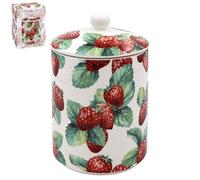 The Leonardo Collection Strawberry Field Canister | Storage Jars & Canisters For All Modern Kitchens | Airtight Storage Jars With Lids For All Type Of Foods