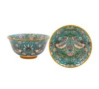 The Leonardo Collection Strawberry Thief Bowl 12Cm Stoneware | bowl featuring a distinctive William Morris design, combining practical tableware with classic decorative styling.