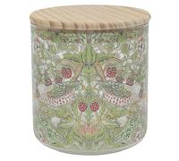 The Leonardo Collection Strawberry Thief Glass Food Storage Canister Small