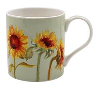 The Leonardo Collection Sunflowers Mug Jennifer Rose Gallery for Hot & Cold Drinks | Durable Coffee Cups for Home & Office | Comfortable & Easy-to-Hold Coffee Mugs for Beverages & Daily Use