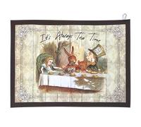 The Leonardo Collection Tea Towel - Alice's Adventures in Wonderland - Tea Party It's Always Tea Time Design