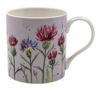 The Leonardo Collection Thistle Mug Jennifer Rose Gallery for Hot & Cold Drinks | Durable Coffee Cups for Home & Office | Comfortable & Easy-to-Hold Coffee Mugs for Beverages & Daily Use