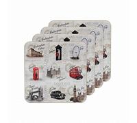 The Leonardo Collection Vintage London Mug for Hot Drinks | Fine China Printed Coffee Cups for Kitchen & Home | Reusable Tea and Coffee Mugs for Every Occasion & All Type of Drinks