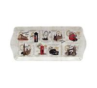 THE LEONARDO COLLECTION Vintage London Medium Serving Tray