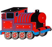 The Leonardo Collection Wall Hanging 33cm Child's Bedroom Light Up LED Train Light