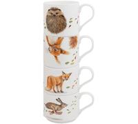 The Leonardo Collection Wildlife By Clemency Bunn Wildlife Stack Mugs