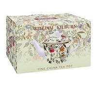The Leonardo Collection William Kilburn Kilburn Teapot for Kitchen | Lovely Kitchen Accessories for Home | Without Tea Strainer Tea Pot for Everyday Use | Durable Tea Pot for Home & Office
