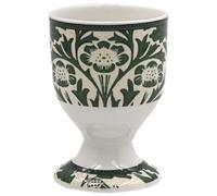 The Leonardo Collection William Morris Acorn Egg Cups for Breakfast Table | Reusable Dishwasher Safe Novelty Eggcup Stands | Stylish Boiled Egg Holders Gift for Women & Men