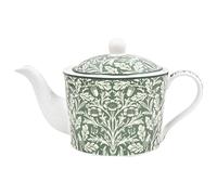 The Leonardo Collection William Morris Acorn Tea Pot 600ml for Home & Kitchen | Beautiful Fine China Tea Pot Gift for Women & Men | Decorative and Stylish Tableware for Daily Use