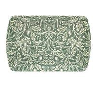 The Leonardo Collection William Morris Acorn Tray Small for Home and Kitchen | Decorative Serving Trays for Snacks and Meals | Lightweight Dinner Tray for Food Serving | Festive Gift For Women & Men