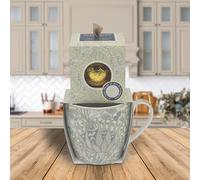 The Leonardo Collection William Morris Artichoke Chocolate Bomb For Kids & Adults | Christmas Eve Box Fillers For Toddlers | Premium Christmas Chocolate Gift Box For Women, Men & Families