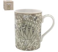 The Leonardo Collection William Morris Christmas Artichoke Mug for Hot & Cold Drinks | Durable Coffee Cups for Home & Office | Comfortable & Easy-to-Hold Coffee Mugs for Beverages & Daily Use
