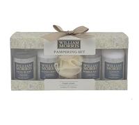 The Leonardo Collection William Morris Artichoke Pampering Set | Luxury Pamper Gifts for Women | Bath & Body Gift Pack with Shower Gel, Bubble Bath & Bath Accessories | Ideal Christmas or Birthday