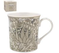 The Leonardo Collection William Morris Christmas Artichoke Mug for Hot & Cold Drinks | Durable Coffee Cups for Home & Office | Comfortable & Easy-to-Hold Coffee Mugs for Beverages & Daily Use