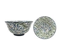 The Leonardo Collection William Morris Christmas Willow Bough Bowl 12cm for Home & Kitchen | BPA Free Lightweight Bowl for Kids & Adults | Durable Bowls for Salad, Pasta, Cereal & Daily Food Prep