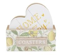 The Leonardo Collection William Morris Fruit Coasters For Office Home & Kitchen | Lovely Coaster Set For Decorative Home Accessories Drinks Coasters For Tea & Coffee