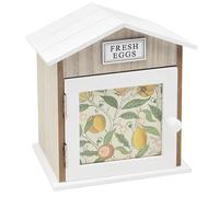 The Leonardo Collection William Morris Fruit Egg Cabinet | Stylish Egg Storage Organizer for Kitchen & Fridge | Space-Saving Egg Holder for Countertop & Refrigerator | Durable Egg Container