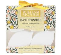 The Leonardo Collection William Morris Fruits Bath Fizzers for Women & Men| Cruelty-Free Bath Bombs with Soothing Fragrance | Moisturising Vegan Ingredients Bubble Bath for Teenagers & Adults