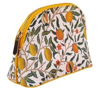 The Leonardo Collection William Morris Fruits Cosmetic Bag For Women | Stylish Small Makeup Bag For Travel & Outdoor | Make Up Organizer Gift For Womens | Large Capacity Cute Pouch For Daily Use