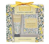 The Leonardo Collection William Morris Fruits Hand Care For All Type Skin | Hydrating Hand Cream & Lip Balm Moisturiser For Everyday Use | Vegan Friendly Beauty Essentials For Women & Men