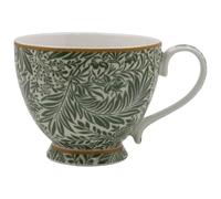 The Leonardo Collection Large Footed Classic Tea Cup - William Morris' Larkspur Design