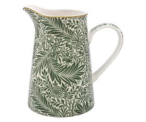 The Leonardo Collection William Morris Larkspur Jug for Kitchen & Home | Fine China Jug for Multiple Use | Beautiful Cream Or Milk Jug Vase for Everyday Use