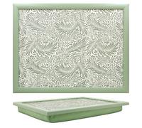 The Leonardo Collection William Morris Larkspur Laptray With Bean Bag for Serving Dishes | Lovely Lap Trays for Eating on Lap for Dinner or Breatfast | Newly Designed Food Trays for Lap