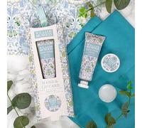 The Leonardo Collection William Morris Lodden Hand & Lip Care For All Type Skin | Hydrating Hand Cream & Lip Balm Moisturiser For Everyday Use | Vegan Friendly Beauty Essentials For Women & Men