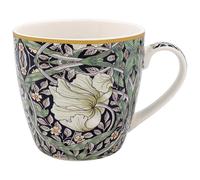The Leonardo Collection William Morris Pimpernel Breakfast Mug for Home & Kitchen | Newly Designed Mugs for Tea & Coffee | Lovely Cup for Mens Gifts & Birthday Gifts for Women