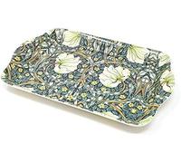 The Leonardo Collection William Morris Pimpernel Floral Small Kitchen and Home Serving Tray Tea Bag Tidy