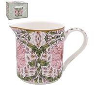 The Leonardo Collection William Morris Pimpernel Jug for All Types of Kitchen | Ceramic Jug for Multiple Use in The Kitchen | Beautiful Jug for Milk or Cream | Jugs for Everday Use