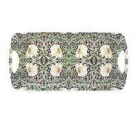 The Leonardo Collection William Morris Pimpernel Tray Medium For Serving Dishes | Serving Trays For Kitchen Accessories | Serving Platter For Serving Food & Tea | Designer Trays for Food Serving