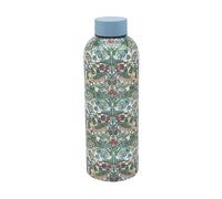 The Leonardo Collection William Morris Strawberry Thief Bottle For Hot and Cold Drinks | Reusable Leakproof Water Bottles For Travel & Home | BPA Free & Dishwasher Safe Drinking Bottle