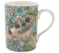 The Leonardo Collection William Morris Strawberry Thief Mug 350ml for Coffee, Tea and Hot Drinks | Fine China Coffee Mugs for Daily Use | Practical Drinkware Gifts for Women & Men