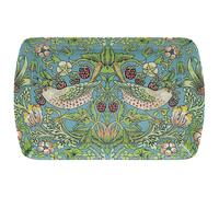 The Leonardo Collection William Morris Strawberry Thief Tray Small for Home and Kitchen | Durable Trays for Snacks and Meals | Lightweight Dinner Tray for Food Serving | Lovely Gift For Women & Men