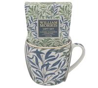The Leonardo Collection William Morris Willow Bough Coffee Gift Set For Men & Women | Premium Coffee Selection Box For Christmas & Birthdays | Luxury Gourmet Hamper For Lovers & Family