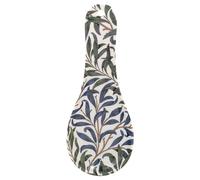 The Leonardo Collection William Morris Willow Bough Spoon Rest | Durable Spoon Rest Kitchen for Spoons | Tea Spoon Holder for Kicthen & Home | Ideal Utensils Holder & Teaspoon Rest Gift for Women