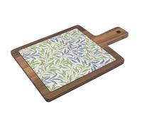 The Leonardo Collection Willow Bough Acacia Board by William Morris | Elegant Wooden Cutting and Serving Board | Decorative Kitchen Accessory | Ideal for Food Preparation, Serving, and Gift Giving