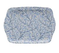 The Leonardo Collection Willow Bough Tray Small Melamine Tableware | Small Willow Bough tray made from melamine, featuring a decorative William Morris inspired design for everyday use.
