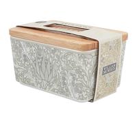 The Leonardo Collection Wm. Morris Artichoke Stoneware Artichoke Butter Dish for Kitchen & Home | Dishwasher Safe Butter Dish with Lid for Keep Butter Fresh | BPA-Free Butterdish for Butter Storage