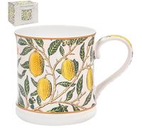 The Leonardo Collection Wm. Morris Assortments Stoneware Fruits Mug 366ml for Hot & Cold Drinks | Durable Coffee Cups for Home & Office | Easy-to-Hold Coffee Mugs for Beverages & Daily Use