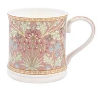 The Leonardo Collection Wm. Morris Assortments Stoneware Hyacinth Mug 366ml for Hot & Cold Drinks | Durable Coffee Cups for Home & Office | Easy-to-Hold Coffee Mugs for Beverages & Daily Use