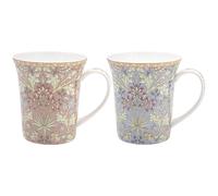 The Leonardo Collection Wm. Morris Hyacinth Mugs Set of 2 x 300ml
