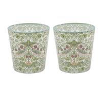 The Leonardo Collection Wm. Morris Strawberry Thief Glasses Set of 2