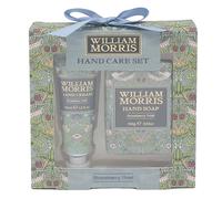 The Leonardo Collection Wm. Morris Strawberry Thief Teal Hand Cream And Body Lotion Strawberry Thief Hand Care 40Ml + 100G Strawberry & Bay For All Type Skin | Vegan Essentials For Women & Men