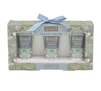 The Leonardo Collection Wm. Morris Strawberry Thief Hand Cream Set of 3 | Hand cream trio, vegan formula, all skin types