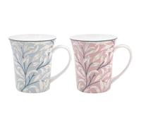 The Leonardo Collection Wm. Morris Willow Bough Mugs Set of 2 x 300ml