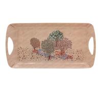The Leonardo Collection Woodland Tapestry Medium Tray Melamine Tableware | Medium Woodland Tapestry tray made from melamine, featuring a decorative William Morris design for everyday serving.