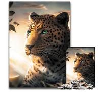 The Leopard And Wasp 1000Pc Adults Jigsaw Puzzle Puzzles for Adults Challenging DIY Brain Teaser, Perfect Family Game Or Decorative Gift 50x75CM/19.68x29.52inch