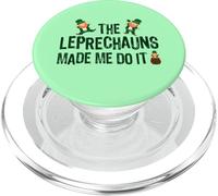 The Leprechauns Made Me Do It Funny Dancing Red Heads PopSockets PopGrip for MagSafe